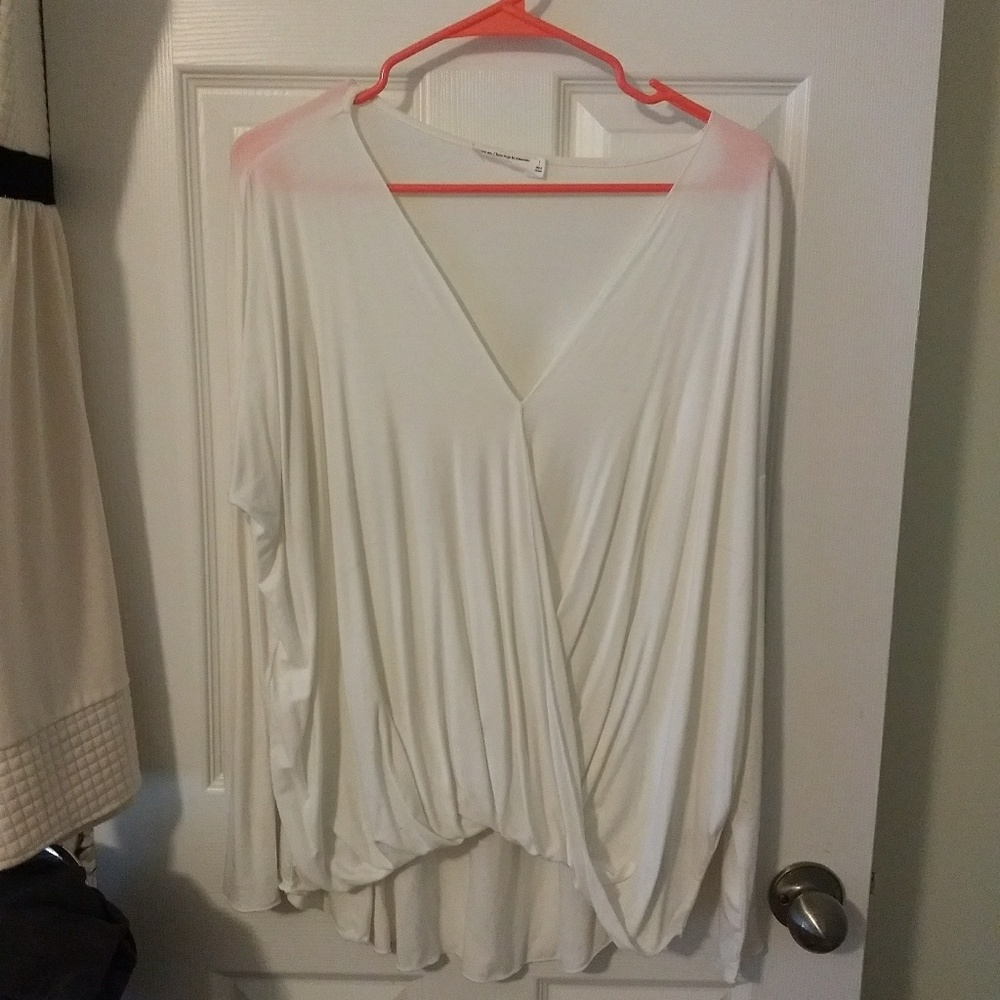White surpliced top